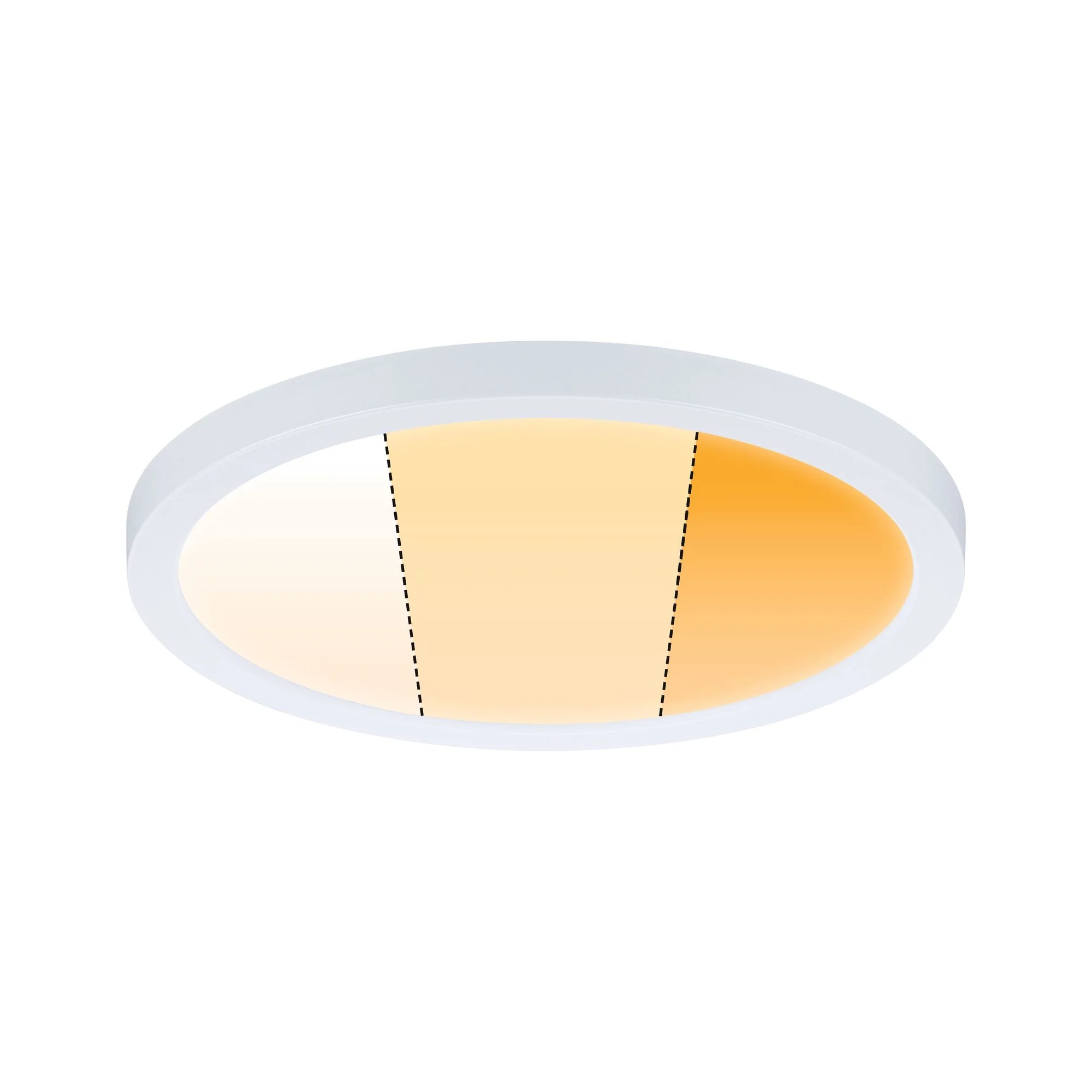 VariFit Areo IP44 rund 175mm 13W 1200lm 3 Step Dim to warm Weiß matt dimmbar - Image 4
