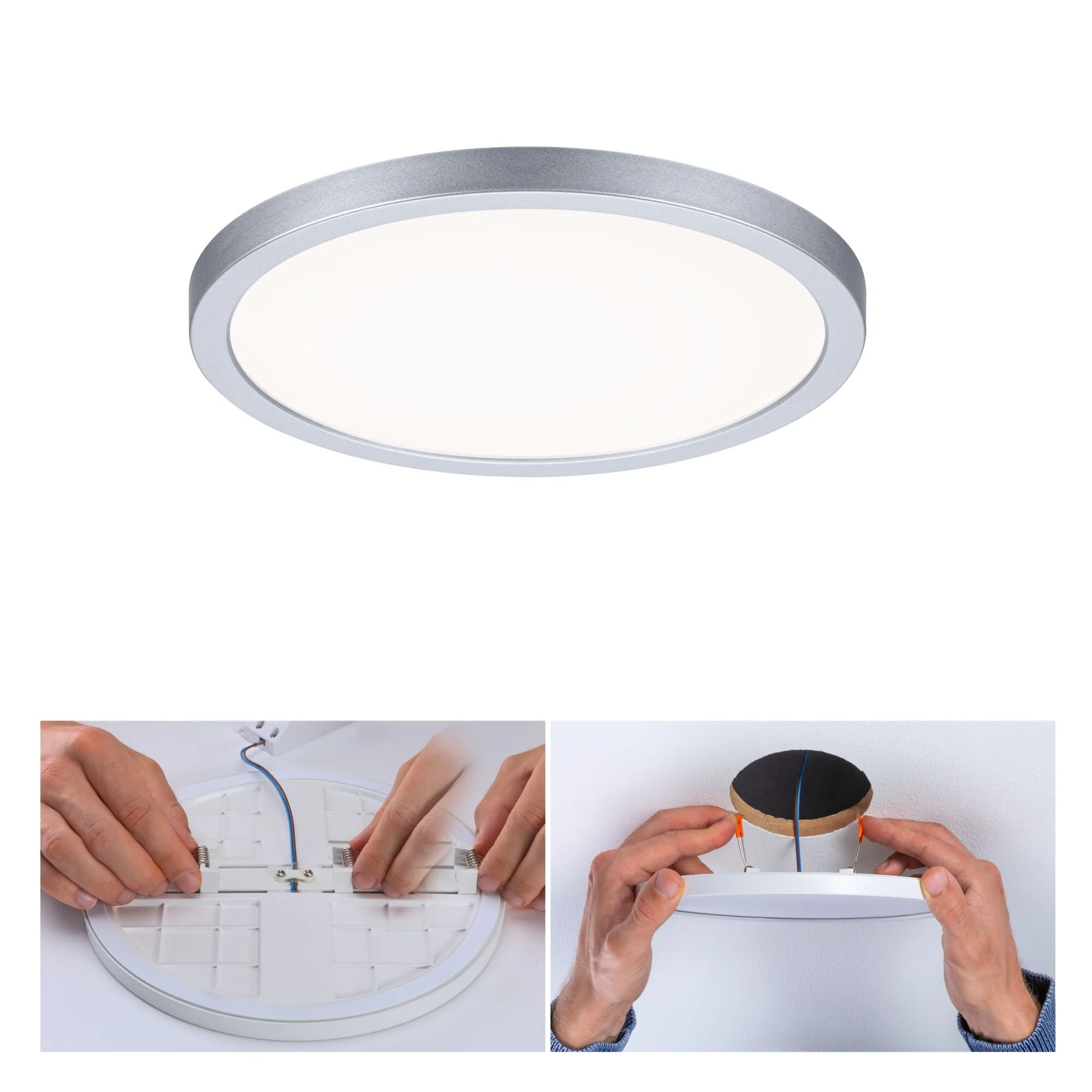 VariFit Areo IP44 rund 175mm 13W 1200lm 4000K Chrom matt dimmbar - Image 2