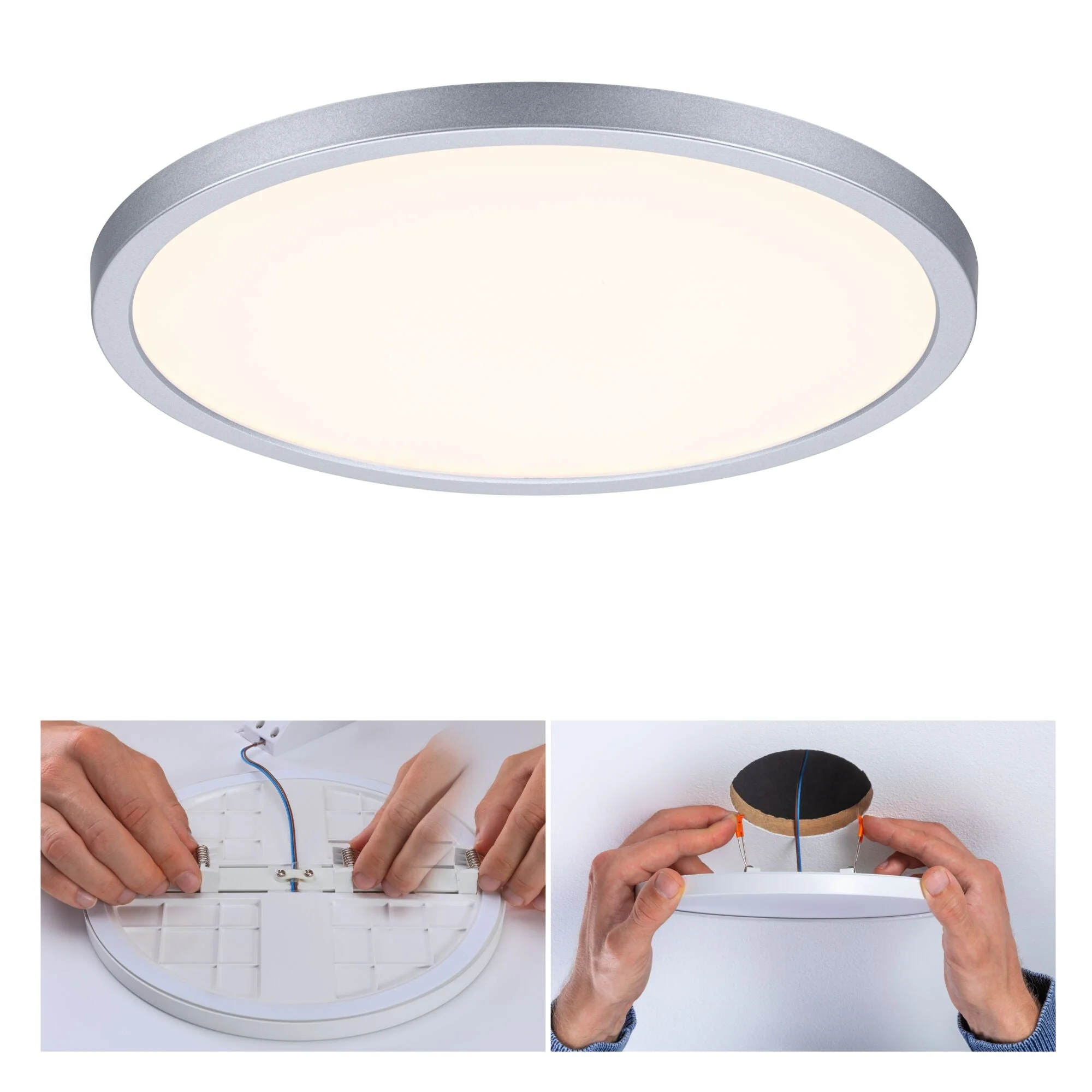 VariFit Areo IP44 rund 230mm 16W 1400lm 3000K Chrom dimmbar - Image 2