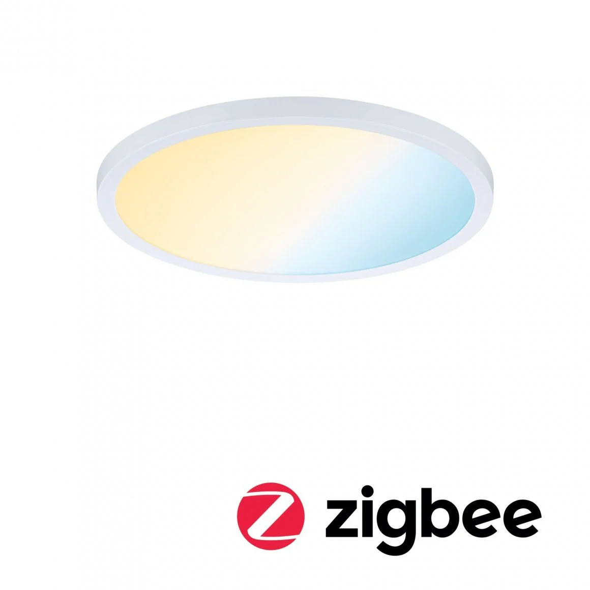 VariFit LED Einbaupanel Areo IP44 rund 230mm Tunable White Weiß dimmbar Deckeneinbauleuchte