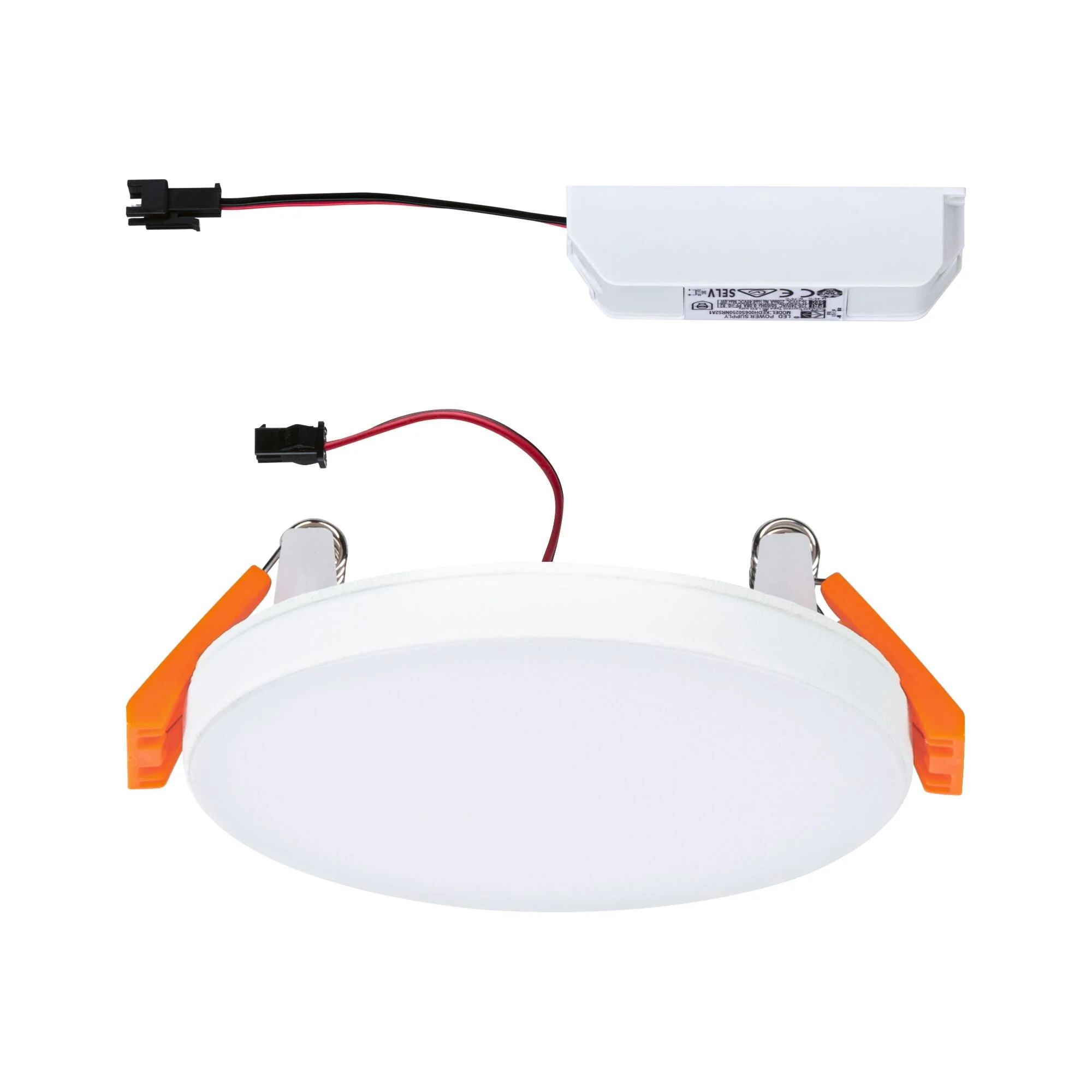 VariFit Veluna Edge IP44 rund 90mm 6W 450lm 3000K Weiß - Image 6