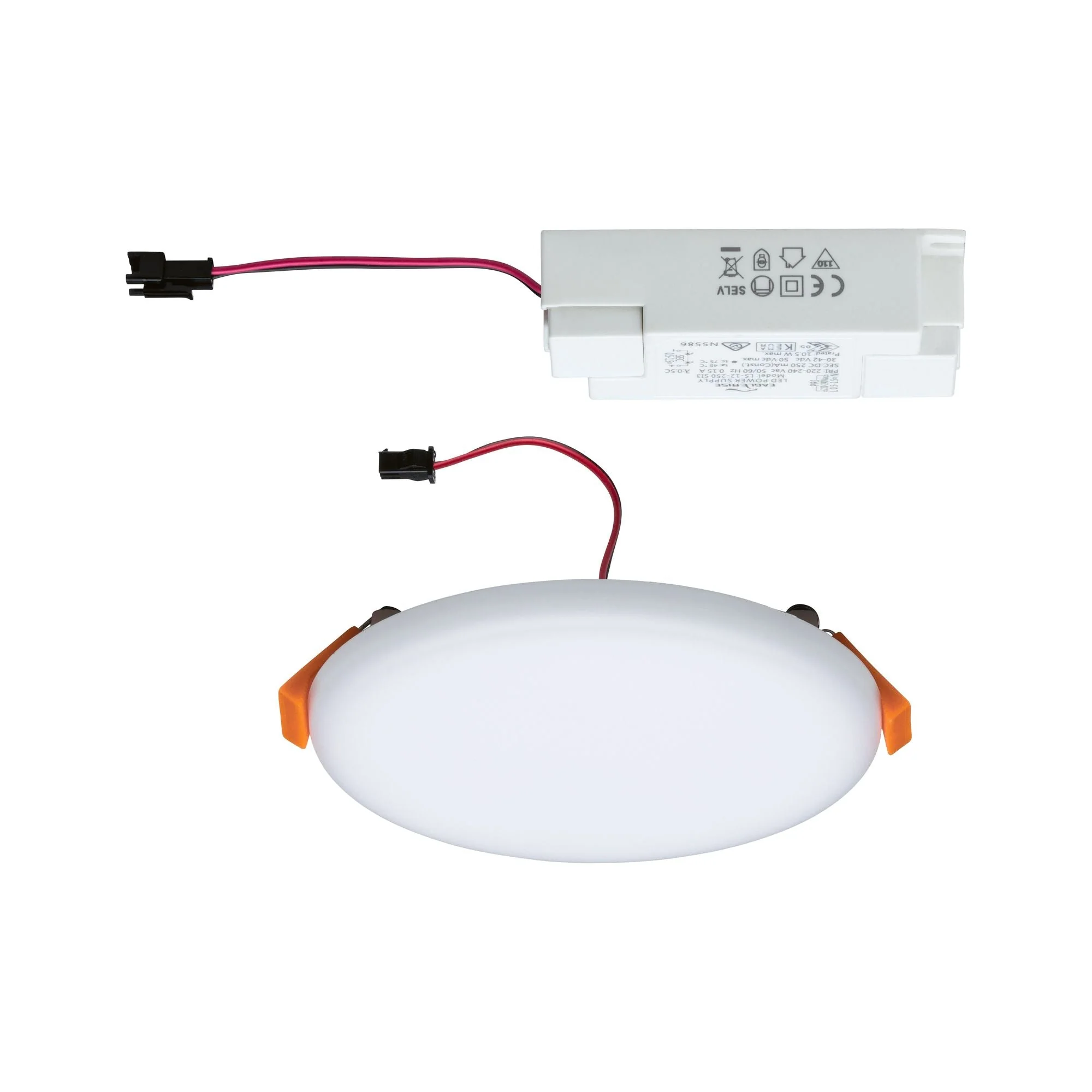 VariFit Veluna IP44 rund 125mm 8,5W 700lm 3000K Satin - Image 5