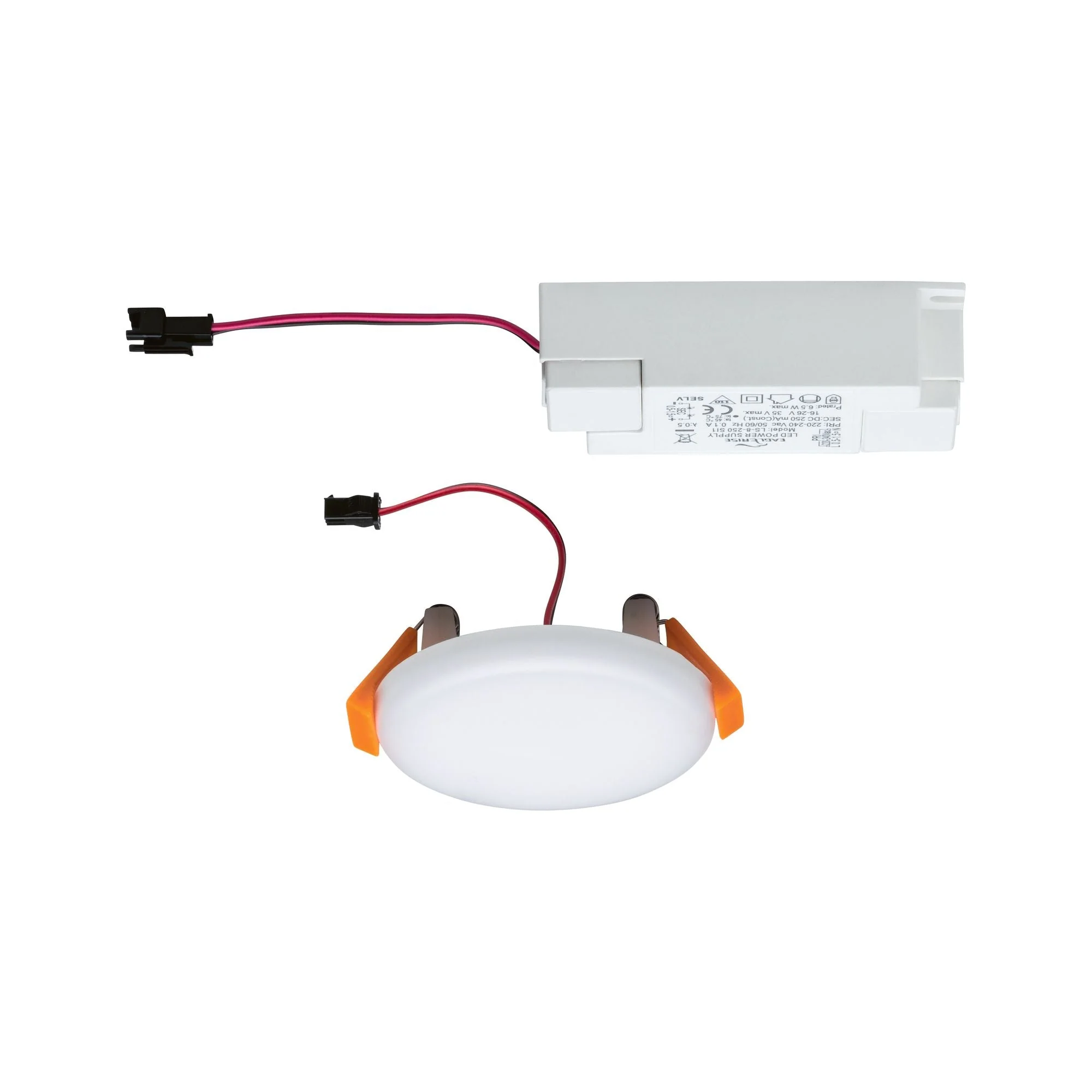 VariFit Veluna IP44 rund 75mm 4,5W 400lm 4000K Satin - Image 5