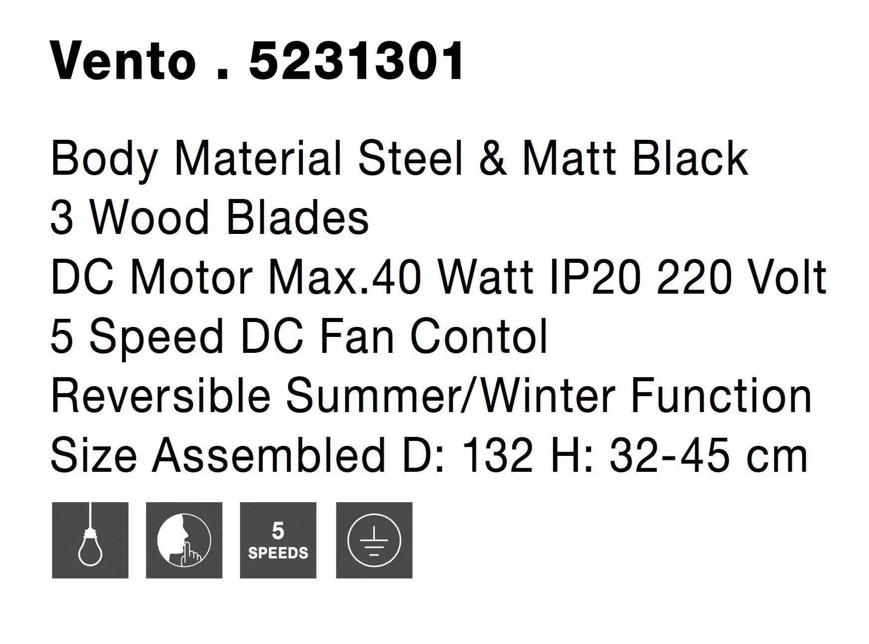 VENTO 18 Watt 1320 mm 3000 Kelvin - Image 2