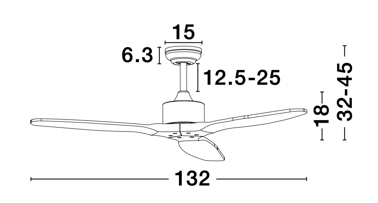 VENTO 18 Watt 1320 mm 3000 Kelvin - Image 3