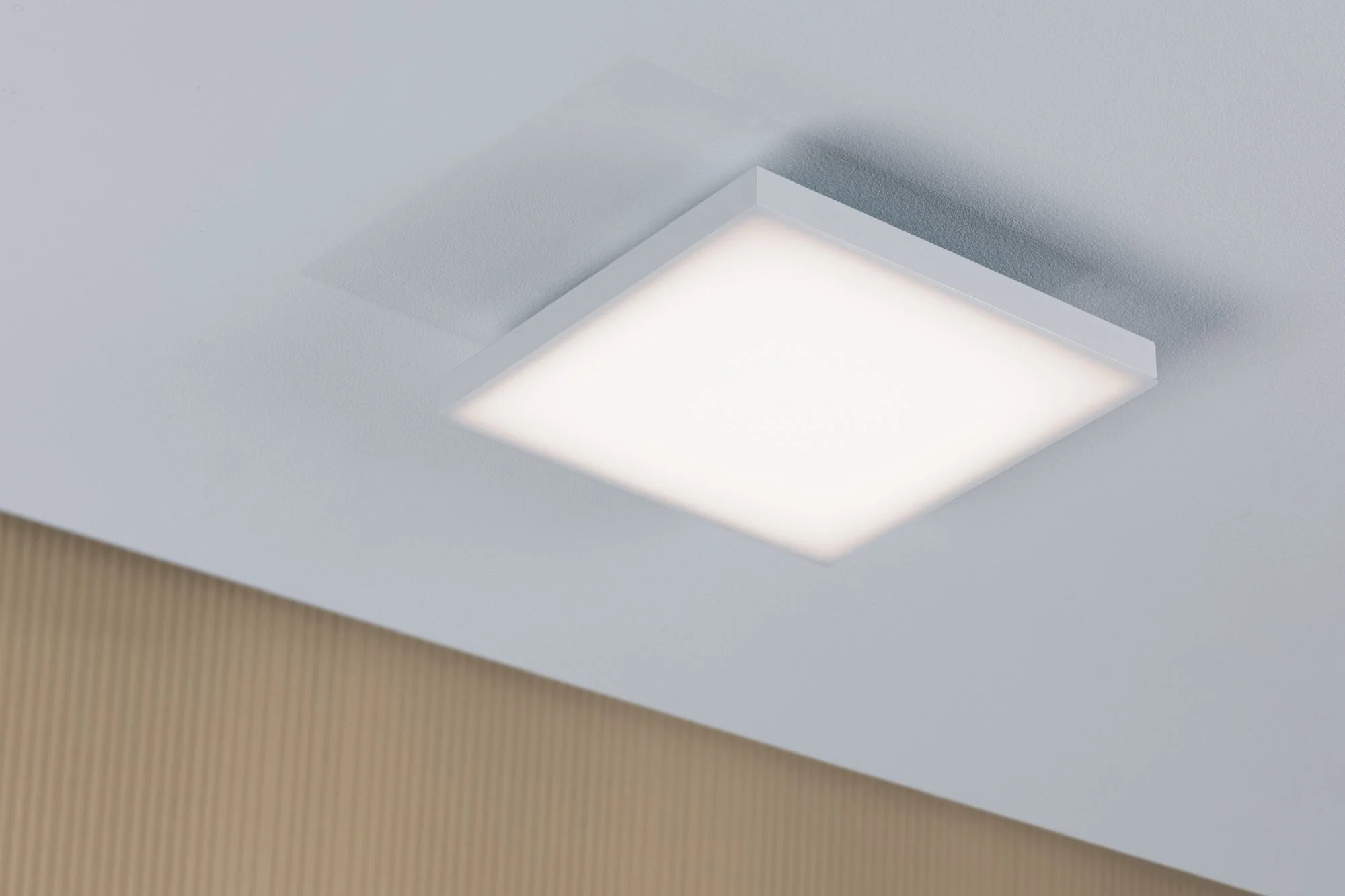 WallCeiling Velora LED Panel 225x225mm 13W Weiß matt 230V Metall Deckenlampe - Image 2