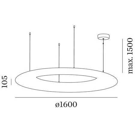 GIGANT 16.0 LED Pendelleuchte - Image 3