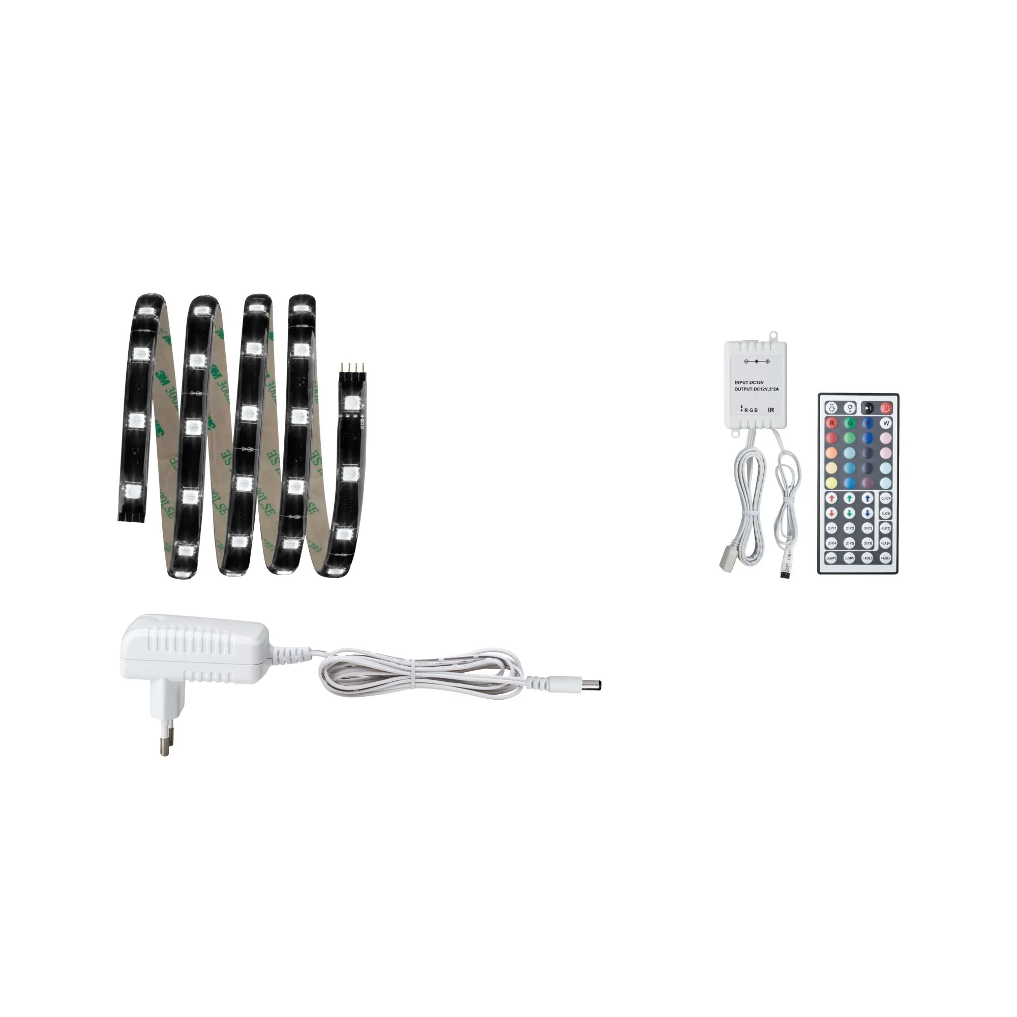 YourLED RGB 1,5m beschichtet 10W 183lm/m RGB 18VA